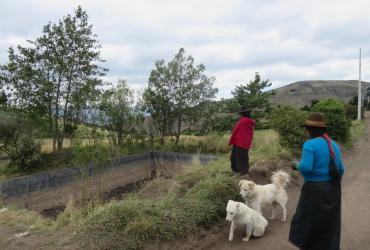 niños ahogados en Guamote