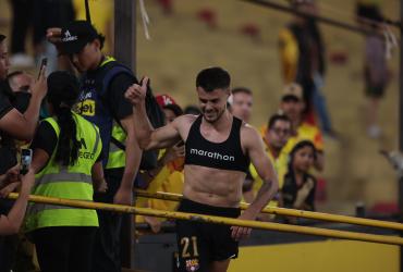 Joaquín Valiente el uruguayo de 23 años titular en Barcelona.