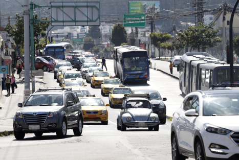 Pico y placa en Quito.
