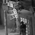 Los hampones fueron captados por las cámaras de la Corporación para la Seguridad Ciudadana de Guayaqui.