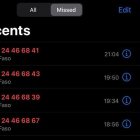 En redes sociales, varios ciudadanos subieron capturas de todas las llamadas que recibieron.