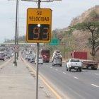  Archivo. Fotoradar en la vía Perimetral. 