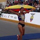  Tras subir al podio, Glenda Morejón, entre otras, será recibida con un homenaje que encabezará la ministra del Deporte, Andrea Sotomayor.  