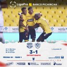 Emmanuel Martínez se mandó un partidazo ante Aucas y dos goles.