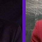 Esteban Burbano y el presentador de TV.