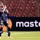 Angelo Preciado y el golazo ante Flamengo.