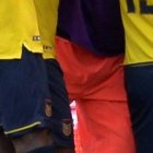 Jugadores de Ecuador celebran un gol de Michael Estrada ante Uruguay.