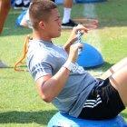 Marlon Mejía estará en la defensa azul junto a Leguizamón, en el duelo con Orense