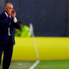 El estratega Gustavo Alfaro se estrenó con la Tricolor, en el duelo ante Argentina.