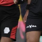 Mónica Amboya es la principal exponente del arbitraje femenino en el país. Ya es habitual verla en juegos de la LigaPro.