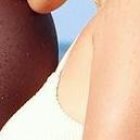 Felipe Caicedo y su guapa esposa la española María García.