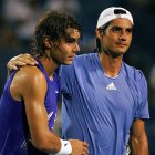 Rafael Nadal y Nicolás Lapentti se enfrentaron por última vez en el Masters de Cincinatti de 2008.
