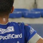 El estratega de Emelec, Ismael Rescalvo, ha recuperado la felicidad.