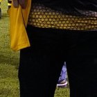 El festejo de los toreros tras ganar la estrella 16, al imponerse en penales a Liga de Quito en el estadio Rodrigo Paz.