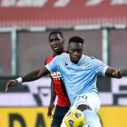 El delantero ecuatoriano Felipe Caicedo fue titular en el empate de la Lazio ante el Genoa.