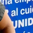 El lateral derecho Byron Castillo durante la prueba de hisopado de Covid-19.