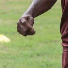 Leonel Quiñónez, disfruta de su pretemporada con Barcelona en Manta.