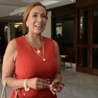 La presidenta Lucía Vallecilla indicó que ha recibido el apoyo de hinchas del Nacho para continuar su gestión.