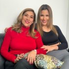 La Caramelo con su mamá, quien recordó la última navidad con el presentador Efraín Ruales.