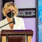 Referencial. La alcaldesa de Guayaquil, Cynthia Viteri, se refirió a la Aerovía.