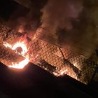 Un patrullero fue incinerado durante el ‘pito’ en la parroquia fronteriza con Colombia.