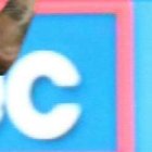 Damián Díaz y Leonel Quiñónez un festejo que valía tres puntos en el cumpleaños de Barcelona.