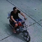 Uno de los sospechosos captado en vídeo.