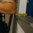 El detenido sollozaba durante la diligencia judicial.