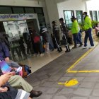 Los policías de Criminalística fueron al lugar para indagar el caso.