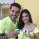 El presentador mostró su felicidad en redes sociales. Este sería su tercer hijo y el primero de Melanie.