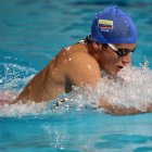 El nadador ecuatoriano Tomás Peribonio debutó en los JJ.OO. de Tokio en los 400 metros combinados.