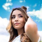 Además del estreno de la melodía, Fabiana rodó un video musical con sus amigos del 
 ‘cole’.