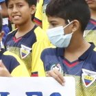 Varios de los equipos que participan en la cancha de la Unemi de Milagro.