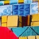 Fabián Bustos con su esposa Romina en uno de los tantos viajes a Brasil.