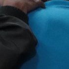 La víctima se reencontró con su esposo este jueves, tras ser liberada por agentes policiales.