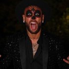 Neymar y su locura de maquillaje. Es uno de los que más disfrutan el día de Halloween.