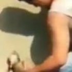 Secuencia de la heróica hazaña.