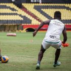 Barcelona quedó listo para jugar la quinta fecha en Ambato ante Mushuc Runa.