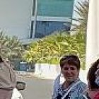 La foto que es obligación en Dubái, fuera del hotel Burj Al Arab.