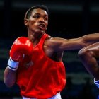 En marzo pasado, Carlos Mina (i) participó en el Campeonato Continental de Boxeo.