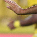 El golero de Gualaceo Walter Hinostroza fue una de las figuras de su equipo, en el triunfo que lograron ante Barcelona, en la fecha 9 de la LigaPro.