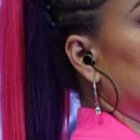 Margareth, Jenny, Zully y la cantante Hipatia.