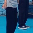 La bailoterapia que realiza con los adultos mayores le llena de gran satisfacción, pues ellos se han vuelto su familia.