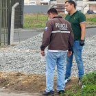 Los investigadores levantaron indicios en el lugar de los hechos.