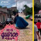 El video circuló en redes sociales con diversos memes.
