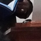 Milton Rodríguez impartiendo la palabra de Dios, al sur de Guayaquil.