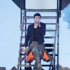 El artista en su presentación en Guayaquil.