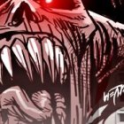 Interpretación de la visión que tuvo el profeta al llegar a Guayaquil: demonios sobrevuelan las calles sangrientas del Puerto Principal.