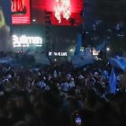 El famoso Obelisco de Buenos Aires, es el lugar de la fiesta de los campeones del mundo.