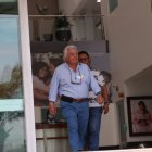 Danilo Carrera visitó al presidente Lasso tras su operación.